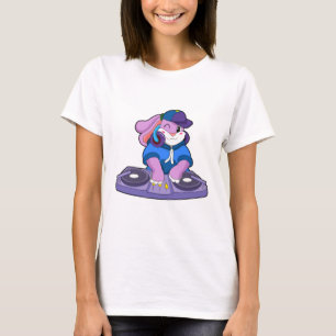 Camiseta Bunny como músico com Mixer