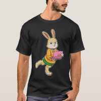 Bunny como Secretário com Laptop