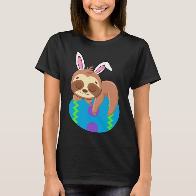 Camiseta Bunny Ear Sloth (Frente)