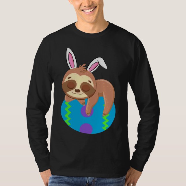 Camiseta Bunny Ear Sloth (Frente)