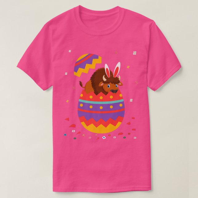 Camiseta Bunny Ears Eggs Costume Cute Easter Day Graphic Bi (Frente do Design)