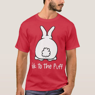 Camiseta Bunny Fale com o Puff
