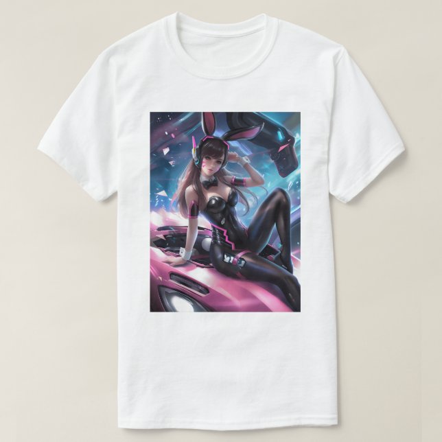 Camiseta Bunny Girl Dva 79 (Frente do Design)