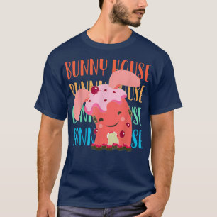 Camiseta Bunny House Cute Cake Colorido Garoto Bebê