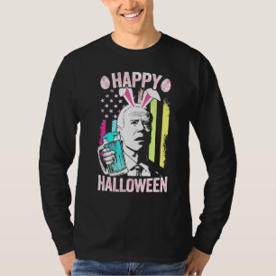 Camiseta Bunny Jo E Bi Den Happy Halloween Para O Dia Da Pá