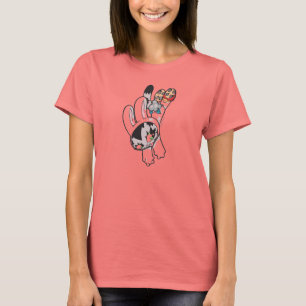 Camiseta Bunny Kitty Leap