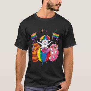 Camiseta Bunny Lgbt Q Prioridade Páscoa Coelho Cortado Ally