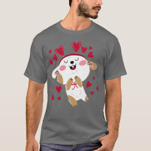 Camiseta Bunny Loves You vintage