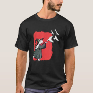 Camiseta Bunny Magalhista Pigeon Felz pascoa Egg Hunt Relig