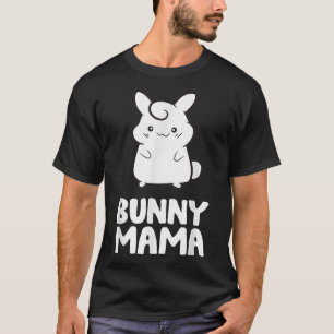 Camiseta Bunny Mama Coelho Mãe Mãe Coelhinha