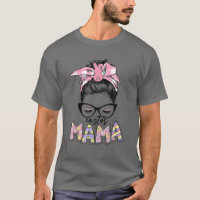 Bunny Mama Mensagem Bun Hair Tie Dye Rabbit Happy