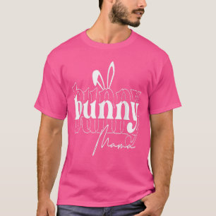Camiseta Bunny Mama Páscoa Mãe Para Mamãe Coelho Frio Ra