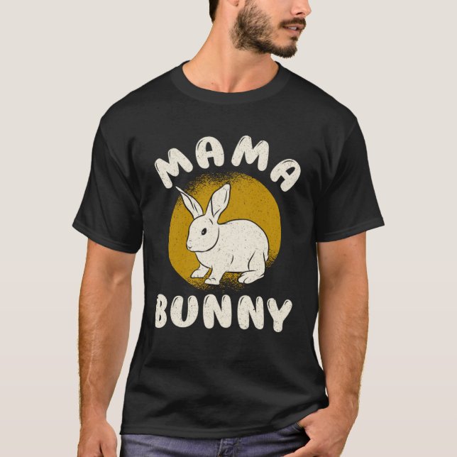 Camiseta Bunny Mom Bunny Easter Friends Mother Easter (Frente)