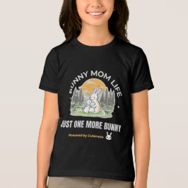 Camiseta Bunny Mom Life, Apenas Mais Uma Camiseta 