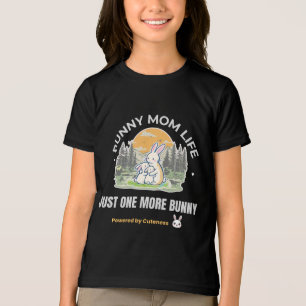Camiseta Bunny Mom Life, Apenas Mais Uma Camiseta