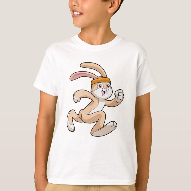 Camiseta Bunny no Running com Headband (Frente)