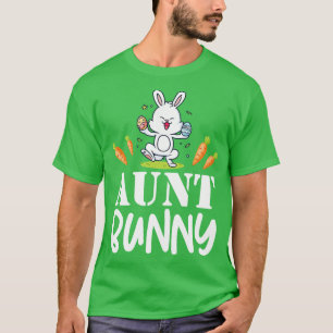 Camiseta Bunny Play Easter Ovos rodam dia Felz pascoa Tia