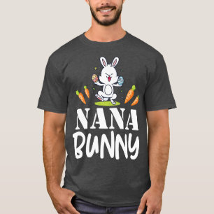 Camiseta Bunny Play Easter Ovos rodam Felz pascoa Dia Nana