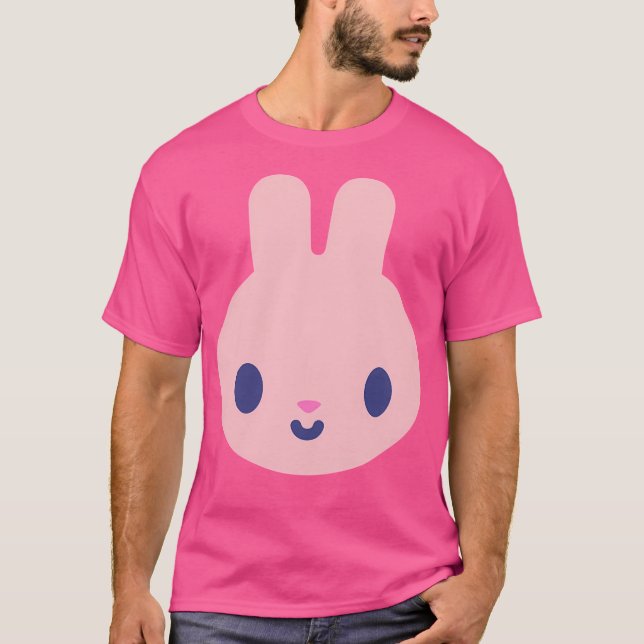 Camiseta Bunny Pop Pink (Frente)