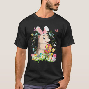 Camiseta Bunny Porcupine Felz pascoa Day Lover Ovo Hunt Lo