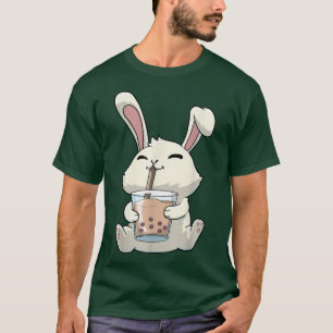 Camiseta Bunny Rabbit Boba Bubble Tea Anime Kawaii