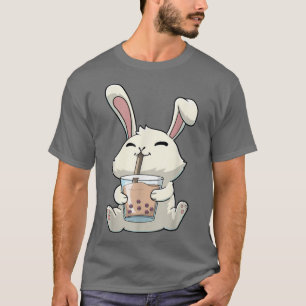 Camiseta Bunny Rabbit Boba Bubble Tea Anime Kawaii