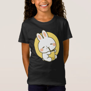 Camiseta Bunny Rabbit Boba Tea Anime Kawaii