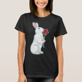Camiseta Bunny Rosa Flower