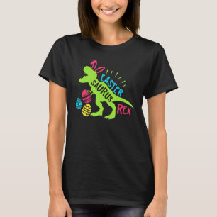 Camiseta Bunny Saurus Dinosaur Abraço Ovos De Páscoa T Pásc