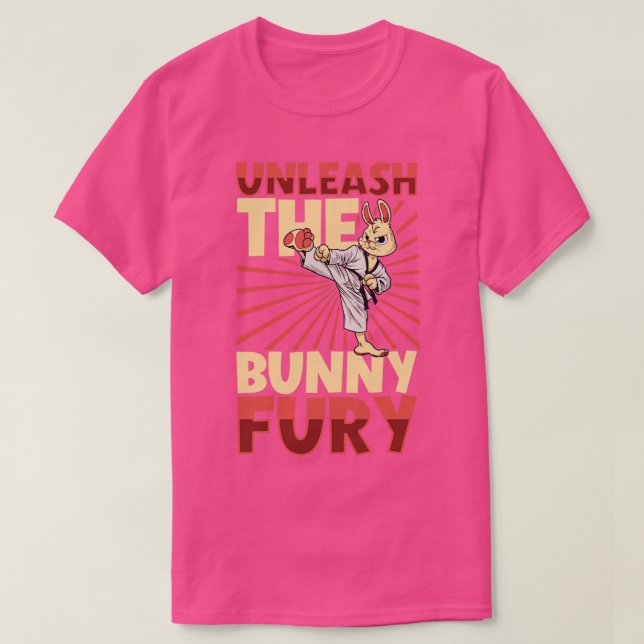 Camiseta Bunny Tang Soo Do (Frente do Design)