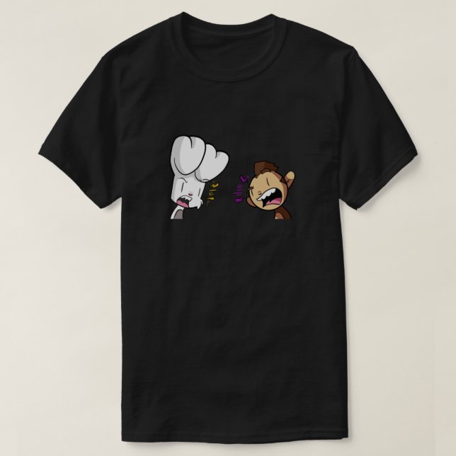Camiseta Bunny vs Monkey Classic (Frente do Design)