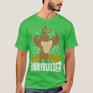 Camiseta Bunnybuilder Funny Bodybuilding Bodybuilder Gift