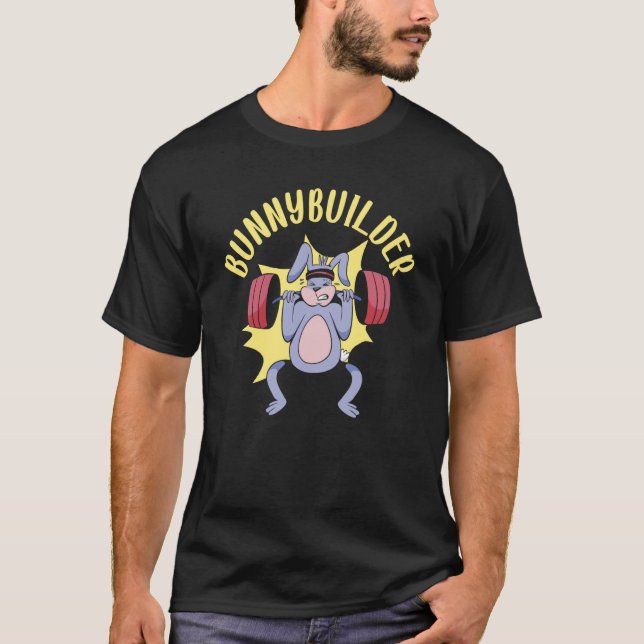 Camiseta Bunnybuilder Rabbit Whisperer Animal Bunny Bodybu (Frente)