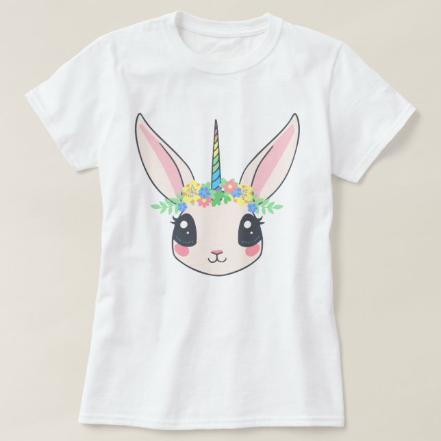 Camiseta Bunnycorn (Frente do Design)