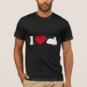 CAMISETA BUNNYT-SHIRT - EU AMO COELHOS