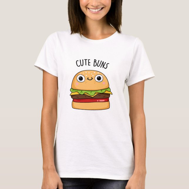 Camiseta Buns Engraçados Burger Pun (Frente)