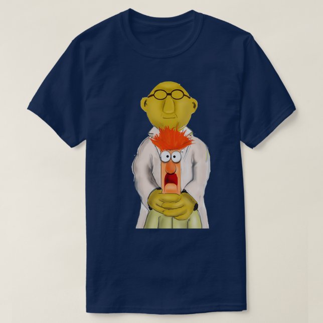 Camiseta Bunsen e Beaker (Frente do Design)