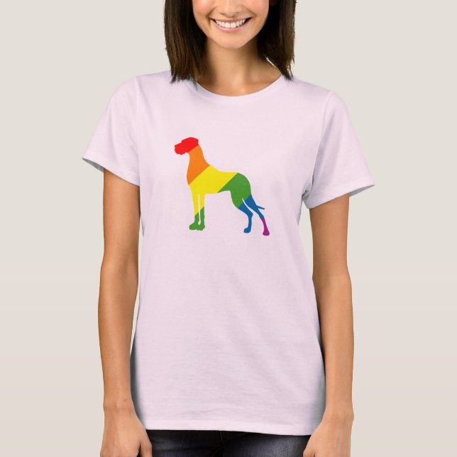 Camiseta Bunt! O dogue alemão simples (Frente)