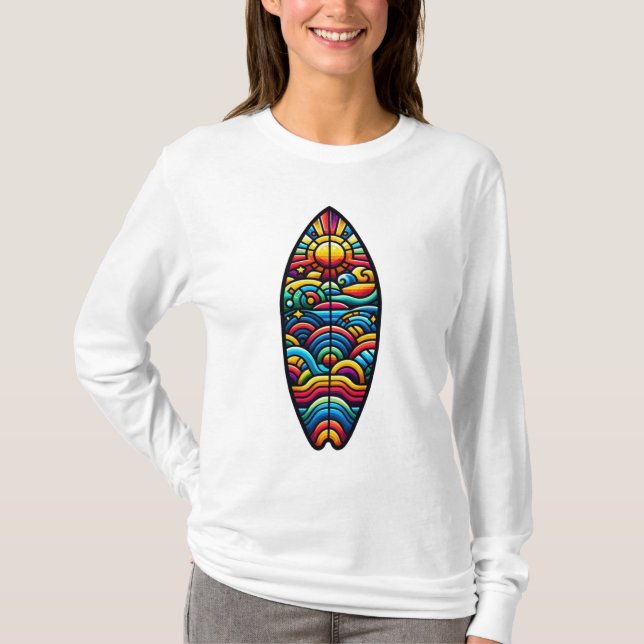 Camiseta Buntes Surfbrett (Frente)