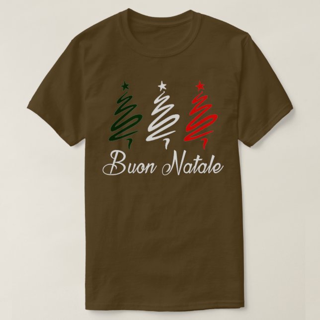 Camiseta Buon Natale Christmas (Frente do Design)
