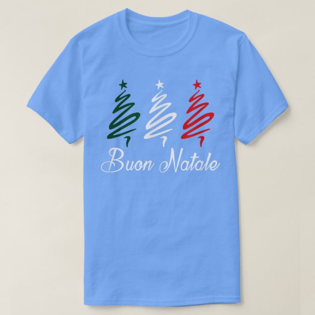 Camiseta Buon Natale Christmas T (Frente do Design)