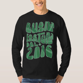Camiseta Buona Fortuna Dal 2016 7 Anni Compleanno St Patric