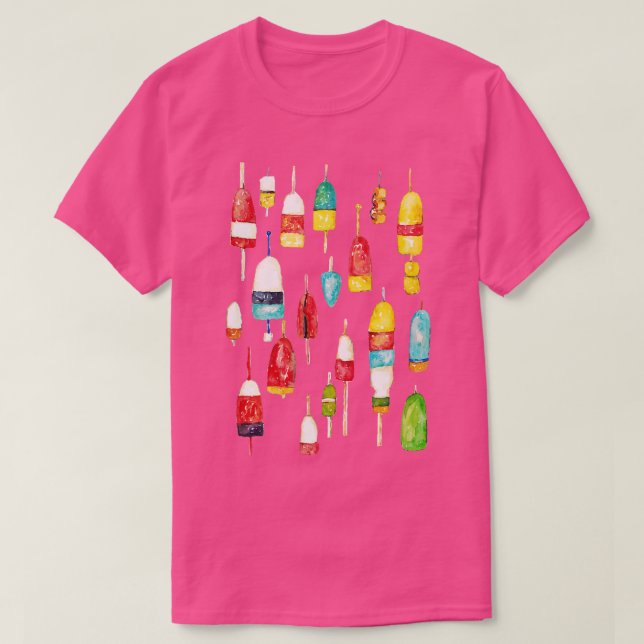 Camiseta buoys aqucolor 2 (Frente do Design)