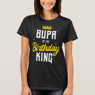 Camiseta Bupa da Coroa do Partido Rei Aniversário Celebra