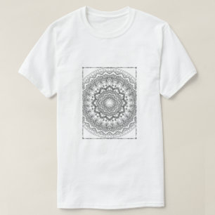 Camiseta Buquê Branco de Orquídeas Fundo Transparente