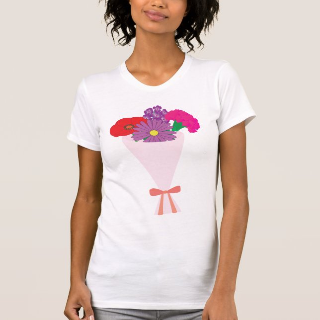 Camiseta Buquê de Flores (Frente)