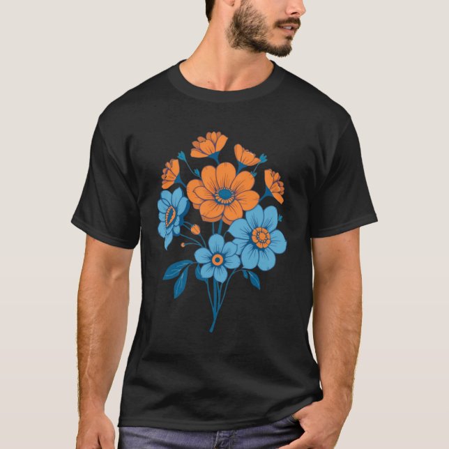 Camiseta Buquê de flores (Frente)