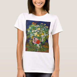 Camiseta Buquê de Flores em um Vaso, Van Gogh