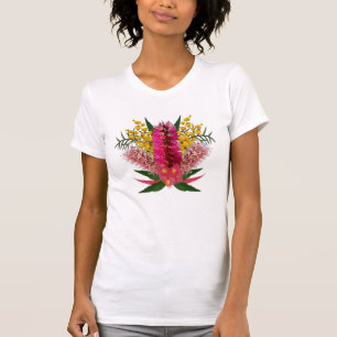 Camiseta Buquê de Flores Selvagens Australianas