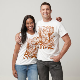 Camiseta buquê de flores silvestres, floral, flores, flor,